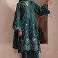 GREEN GLAM-3PC (SHIRT, TROUSER & DUPATTA)