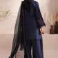 BLUE IRIS-3PC (SHIRT, SHALWAR & DUPATTA)