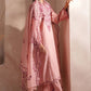 DEEP PEACH-3PC (SHIRT, TROUSER & DUPATTA)