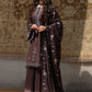 DEEP WALNUT-3PC MARINA EMBROIDERED SUIT