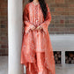 AMBER MIST-3PC EMBROIDERED LAWN SUIT