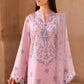 LILAC SKY-3PC SATIN PRINTED SUIT