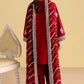 ROYAL GARNET-3PC EMBROIDERED LAWN SUIT