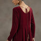 SCARLET GRACE VELVET SHIRT