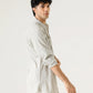 DOUBLE PATCH POCKET TEXTURED SHIRT