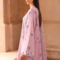 LILAC SKY-3PC SATIN PRINTED SUIT