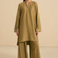DUSKY OLIVE-2PC (SHIRT & TROUSER)