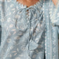 SERENE BLUE-3 PIECE PRINTED LAWN SUIT