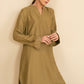 DUSKY OLIVE-2PC (SHIRT & TROUSER)