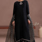 SILVER MINK-3PC (SHIRT, TROUSER & DUPATTA)
