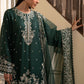 VINTAGE GREEN-3PC EMBROIDERED SUIT