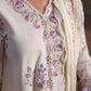 ALABASTER BLOOM-3PC KHADDAR EMBROIDERED SUIT