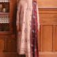 SAND WHISPER -3PC SATIN EMBROIDERED SUIT