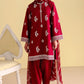 ROYAL GARNET-3PC EMBROIDERED LAWN SUIT