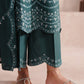 GREEN GLAM-3PC (SHIRT, TROUSER & DUPATTA)