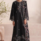DARK FLORAL-3PC (SHIRT, TROUSER & DUPATTA)