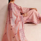 DEEP PEACH-3PC (SHIRT, TROUSER & DUPATTA)