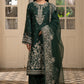 VINTAGE GREEN-3PC EMBROIDERED SUIT