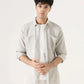 DOUBLE PATCH POCKET TEXTURED SHIRT