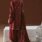 SCARLET INK-3PC LINEN PRINTED SUIT