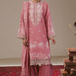 PINK ALLURE-3PC KHADDAR PRINTED SUIT