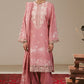 PINK ALLURE-3PC KHADDAR PRINTED SUIT