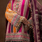 Unstitched Printed 3 Piece Oat Silk Suit