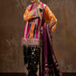 Unstitched Printed 3 Piece Oat Silk Suit