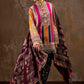 Unstitched Printed 3 Piece Oat Silk Suit