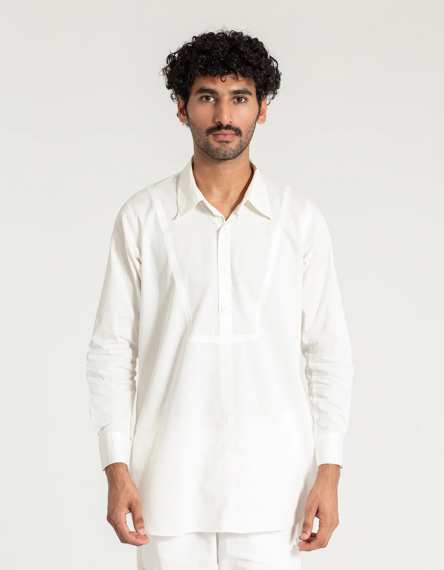 MEN'S COLLAR KURTA