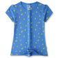 Girls Pineapples Blue T-shirt