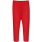 Girls Red Basic Tights