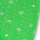 Girls Green Graphic Tights