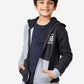 Boys Dual-Tone Athletic Terry Hood