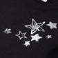 Girls Sparkle Black Sweater