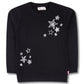 Girls Sparkle Black Sweater