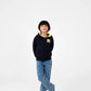 Boys Navy Blue Fleece Hoodie
