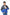 Boys Black & Blue Puffer Jacket