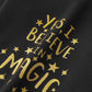 Girl Black Terry Sweatshirt