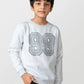 Boys Oatmeal Graphic Fleece Sweatshirt