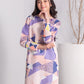 Girls' Multicolored Printed Kurti