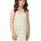 Yellow Floral Dress for Girls