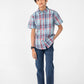 Sky Blue Check Shirt