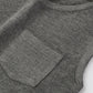 Girl's Grey Frill Top