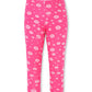 Pink Rotary Print Tights