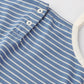 Blue & White Yarn-dyed Frock