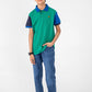 Boys Green Pique Polo