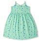 Mint Rotary Printed Frock