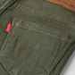 Boys Olive Slim Fit Pants