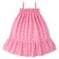 Pink Polka Smocked Cotton Dress